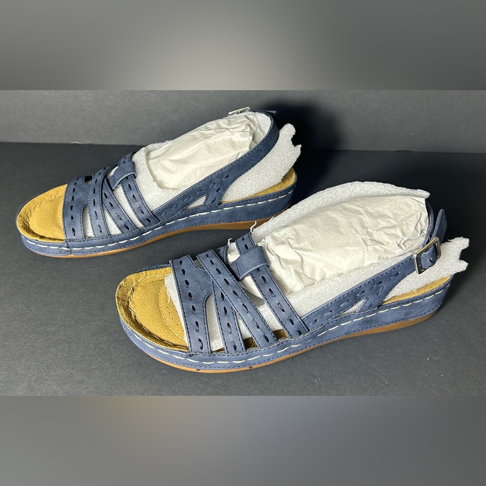 New - Easy Street - Women's Kehlani Sandals - Size 7.5 - Picture 3 of 9